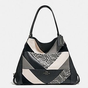 Edie Shoulder Bag 31 With Patchwork And Snakeskin 38672